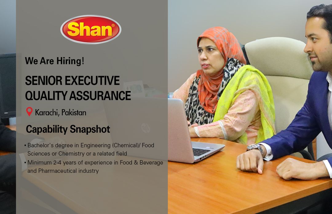Senior Executive Quality Assurance